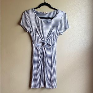 T-shirt Dress with a Twist
